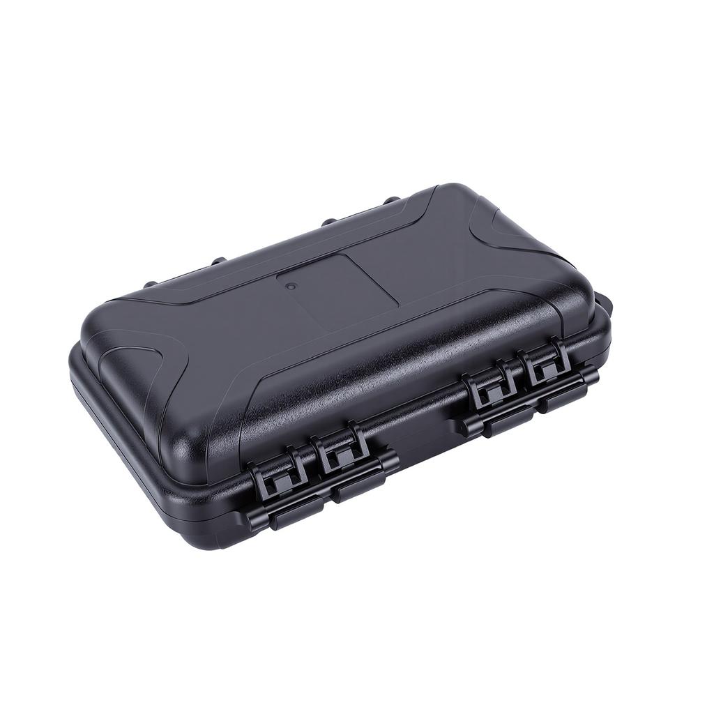 Magnetic Key Box IP67 Water Proof 3 Magnets Bearing Capacity 50 Pounds Black Car Key Hider Black