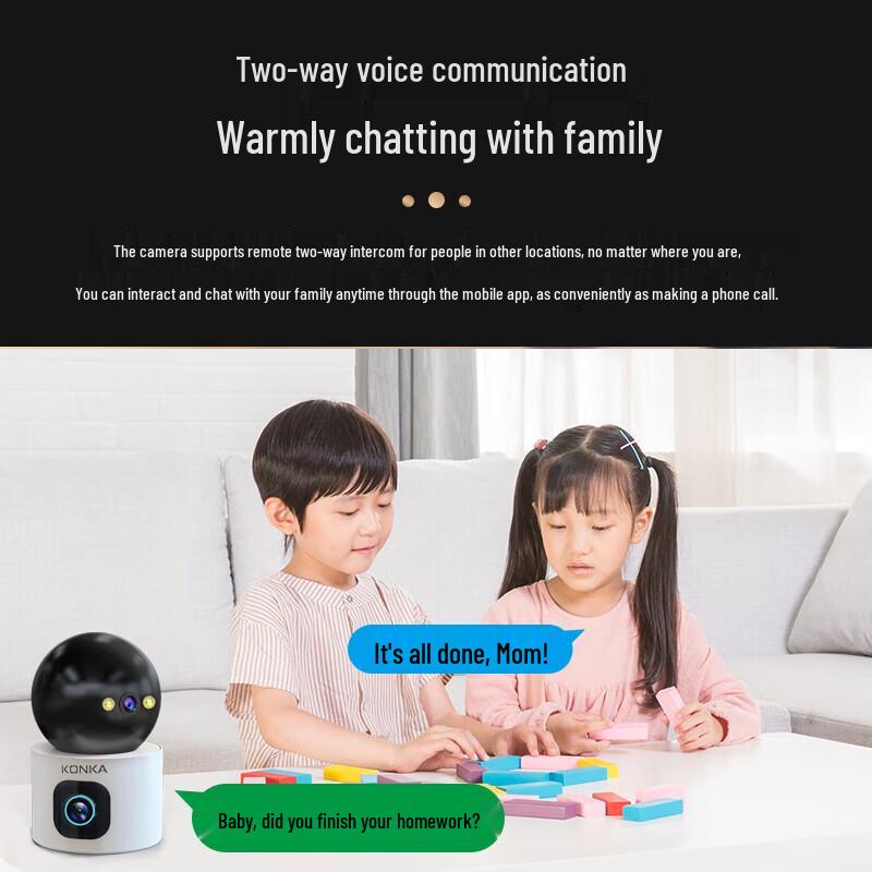 Konka 360° HD Smart WiFi Indoor Camera