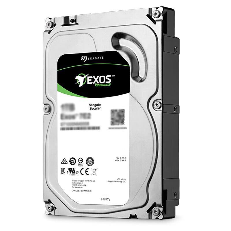 Seagate 10TB Exos Enterprise HDD Kit with SATA Cable & Screwdriver
