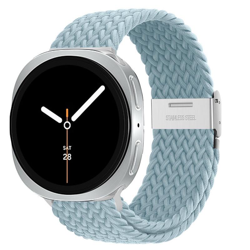 Плетеный Solo Loop для ремешка Samsung Galaxy Watch 8 40 мм 44 мм спортивный pulseira Браслет correa Galaxy watch8 8 classic 46 мм ремешок