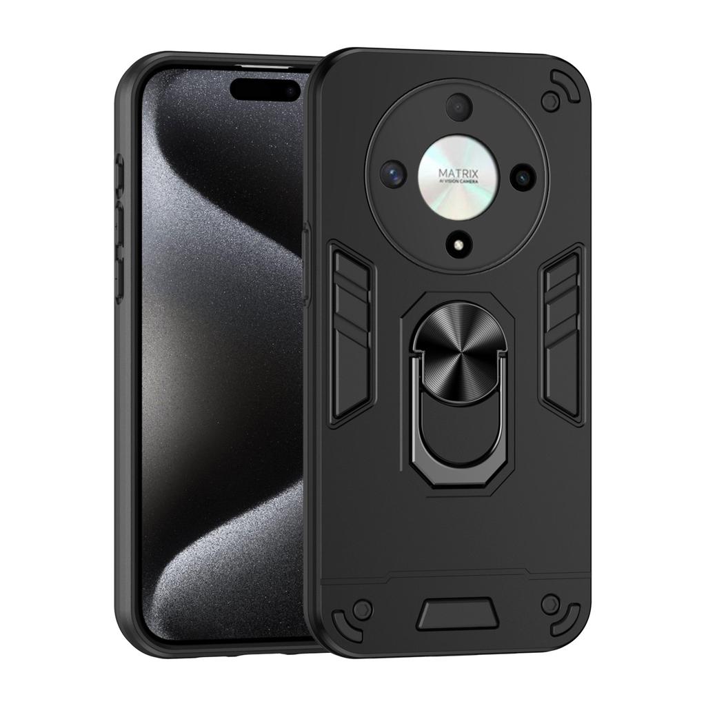 Применимо к чехлу для мобильного телефона Huawei Honor X9D 360 Warrior Honor X70 подставка X60Pro противоударный X9C защитный чехол