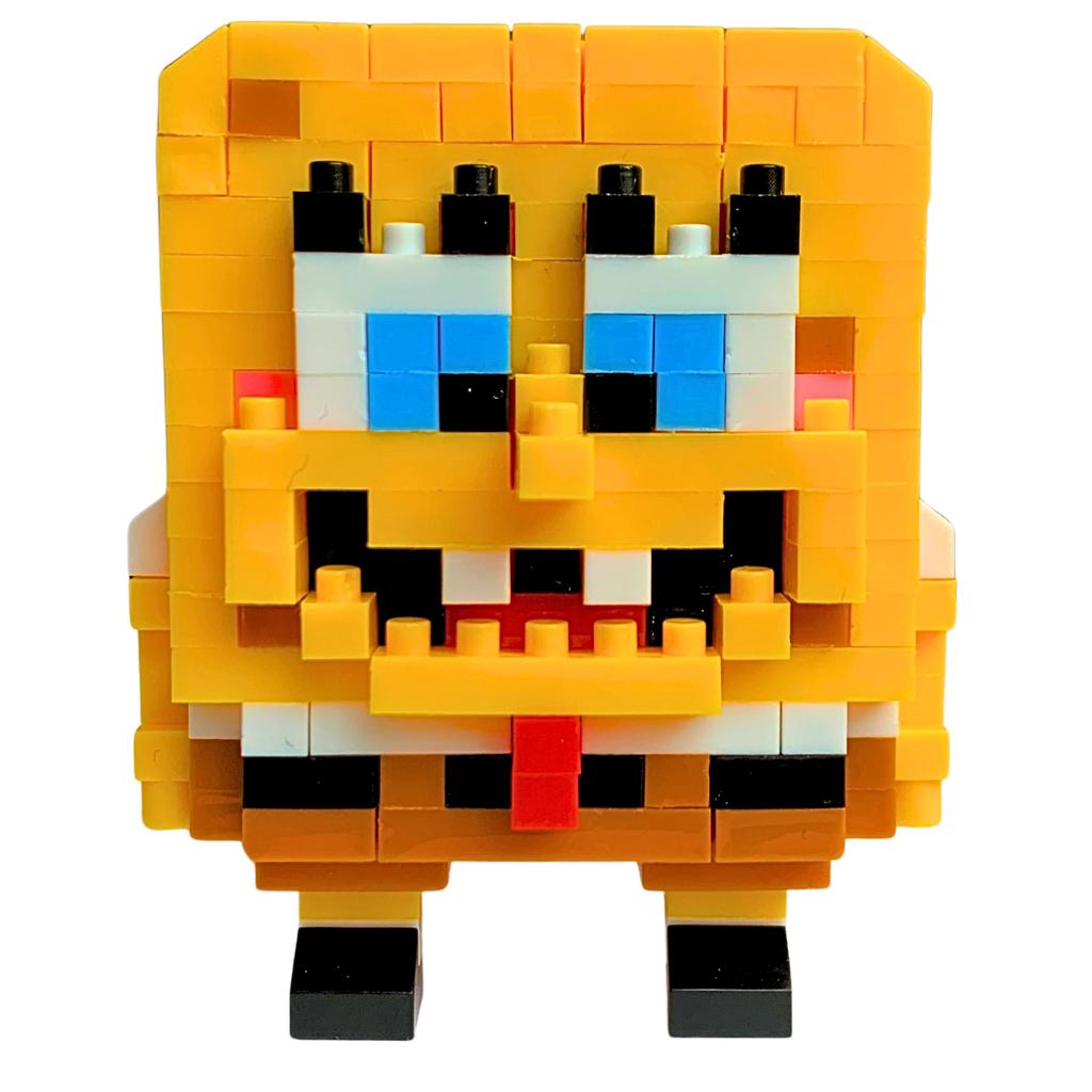 Zestaw Klocków Konstrukcyjnych Spongebob Klocki Figurka Bajkowe 213 El.