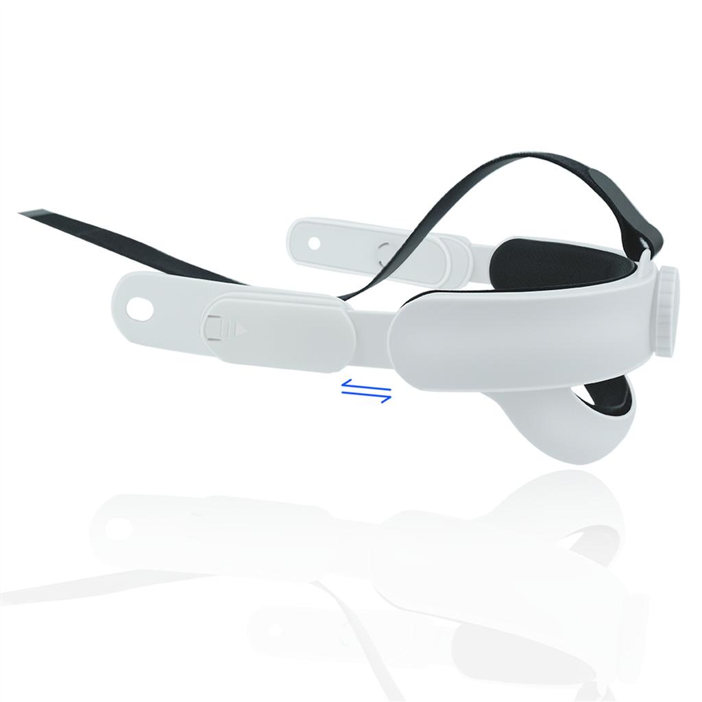Ремешок на голову для Meta Quest 3 VR Сменные аксессуары Повышенный комфорт, снижение давления на голову Регулируемый шарнир
