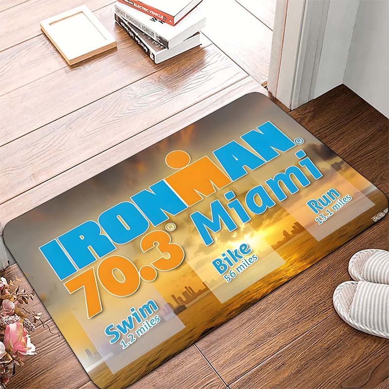 Iron Man 70.3 Sport Carpet for Living Room Bedroom Rugs Door Kitchen Kids Unslip Floor Mats gift photography props Alfombra Rug