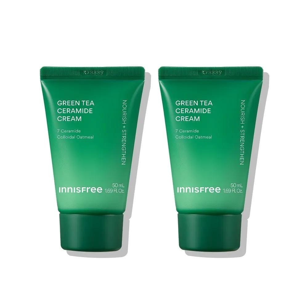 Innisfree Крем с керамидами зеленого чая 50 мл (туба) 2