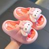 New Cute Cartoon Non-Slip Indoor Slippers for Babies and Kids - Soft, Thick, and Summer-Ready