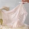 High Waisted Women Lace Panties See Through Thin Soft Breathable Plus Size Underpants Luxury Control Abdomen Panties
