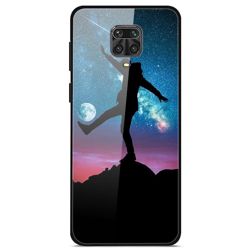Закаленное Стекло Чехол Для Xiaomi Redmi Note 9S Чехол Мягкий Бампер Жесткий Стеклянный Чехол Для Xiaomi Redmi Note 9 S 9S Pro Max Чехол Для Телефона