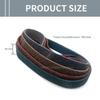 1PC 760*40mm Nylon Abrasive Sanding Belt 150-600 Grit, Non Woven Abrasive Belt for Polishing Metal Striping Deburring
