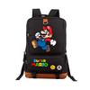 Super Mario Backpack Student School Bag Teen Backpack Men's and Women's Casual Backpack Computer Bag
