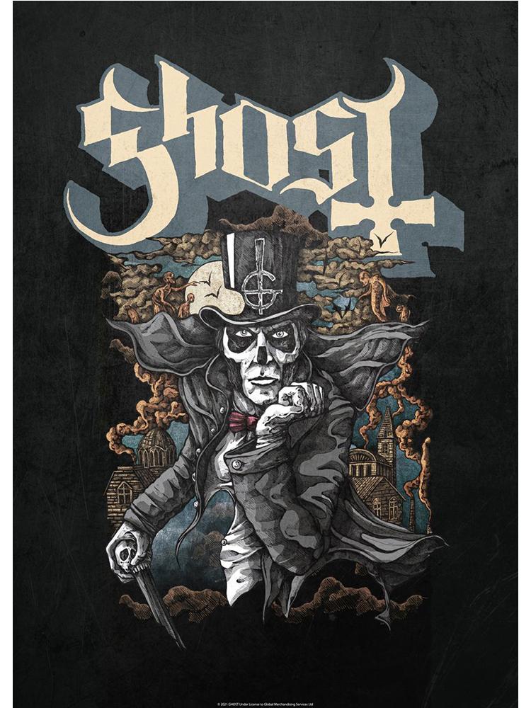 Абстрактные плакаты с группой призраков, картина на холсте, хэви-метал группа, настенная художественная картина для гостиной, кофейни, бара, украшения дома