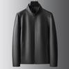 Autumn and Winter New Men's Genuine Leather Jackets Cowhide Jackets Middle-aged Business Men's Dad Casual Leather Jackets