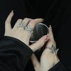 Французская складка Неправильная Серия Язык Бабочки Открытое Кольцо-Бабочка Нишевый Дизайн Индивидуальность Сладкий И Прохладный Стиль Кольцо на Указательный Палец Женское