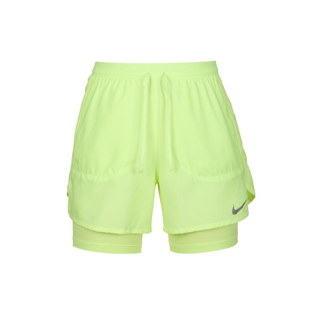 Nike Спортивные шорты Dri Fit мужские светло-желто-зеленые FN2993-701