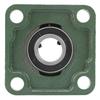 UCF205 205 16 30mm 25.4mm Pillow Block Square Bearing with Solid Base 4 Mounted Holes(25.4mm)