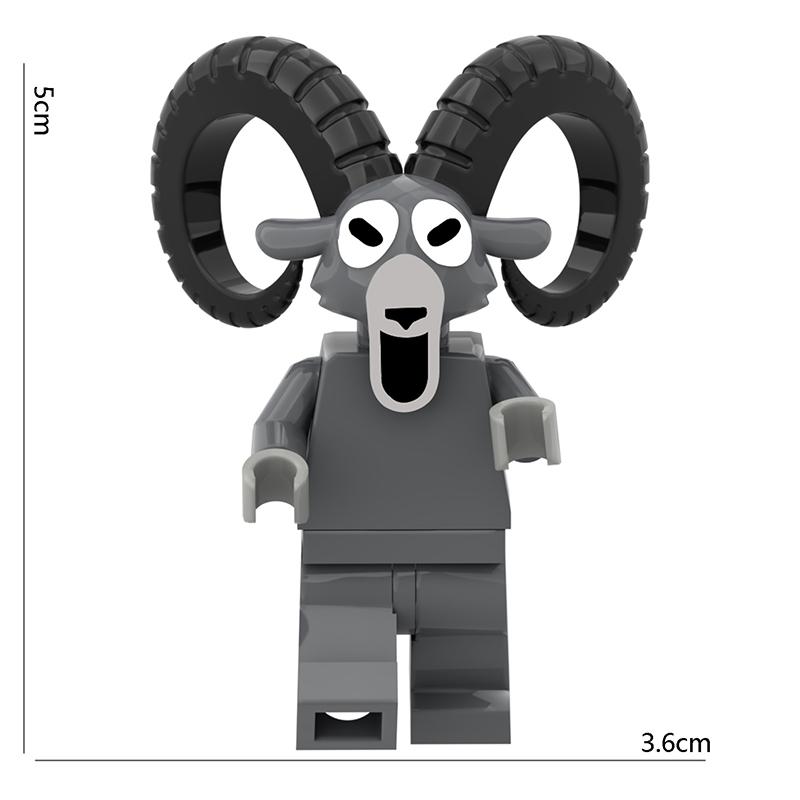 99 ночей в лесу Сова-олень Коза Монстр Ручная работа Сделай сам Декор Набор для сборки Модель Собранные блоки для детей Пластик Новый