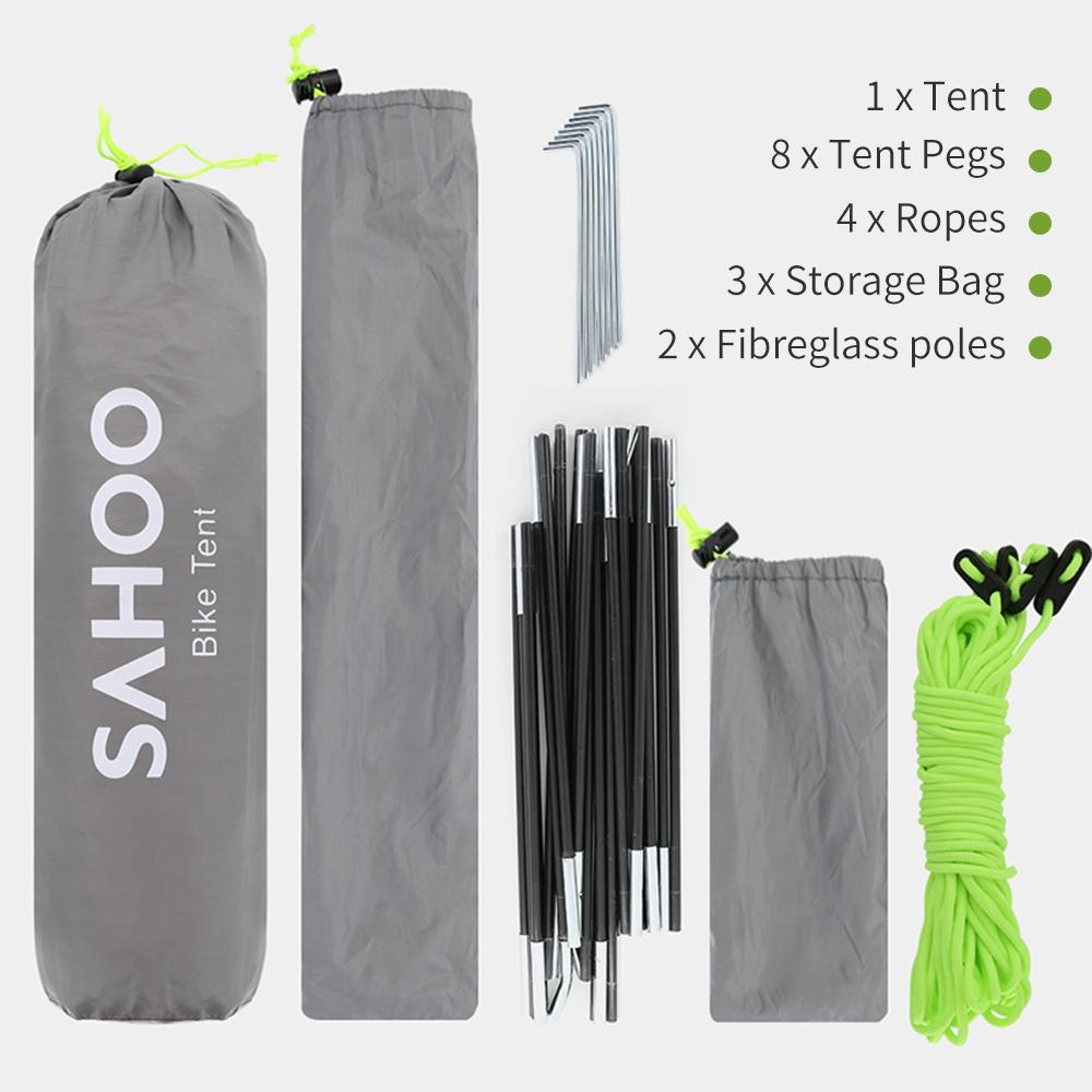Водонепроницаемый уличный навес для хранения велосипедов, палатка для велосипедов, полиэстер с серебряным покрытием, укрытие для велосипедов, компактное хранение, садовый инструмент для велосипедов