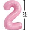 2023 2023 канун Нового года, праздничные принадлежности, украшение для выпускного (Светло-Розовый, 40,64 см.) Конфетно-розовый цифровой воздушный шар