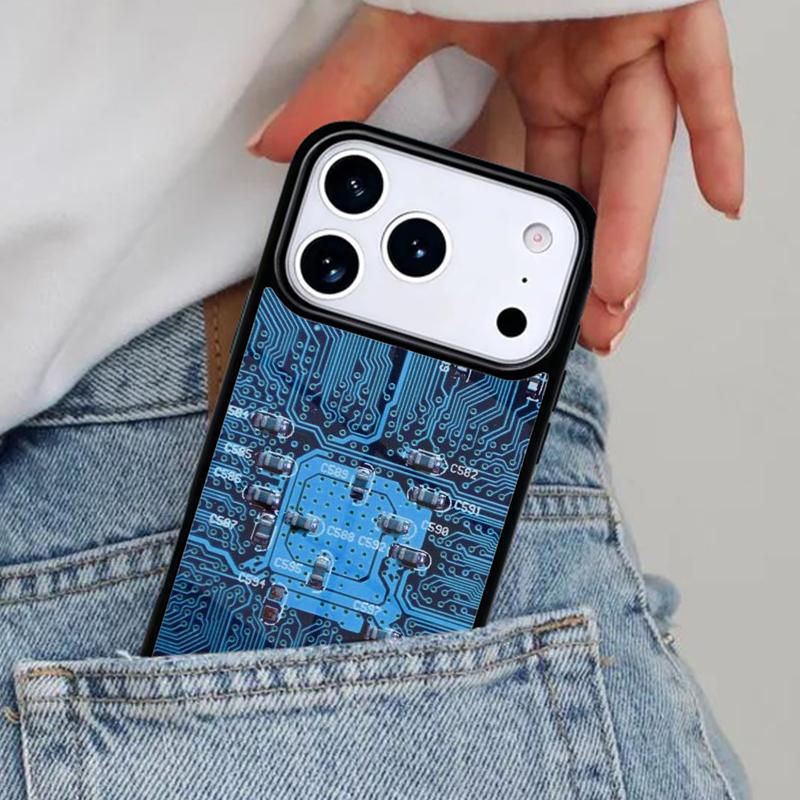 Чехол для телефона со встроенной печатной платой для iPhone 17ProMax 12 13 14 15 16e 17 Pro Max Plus Air Cover