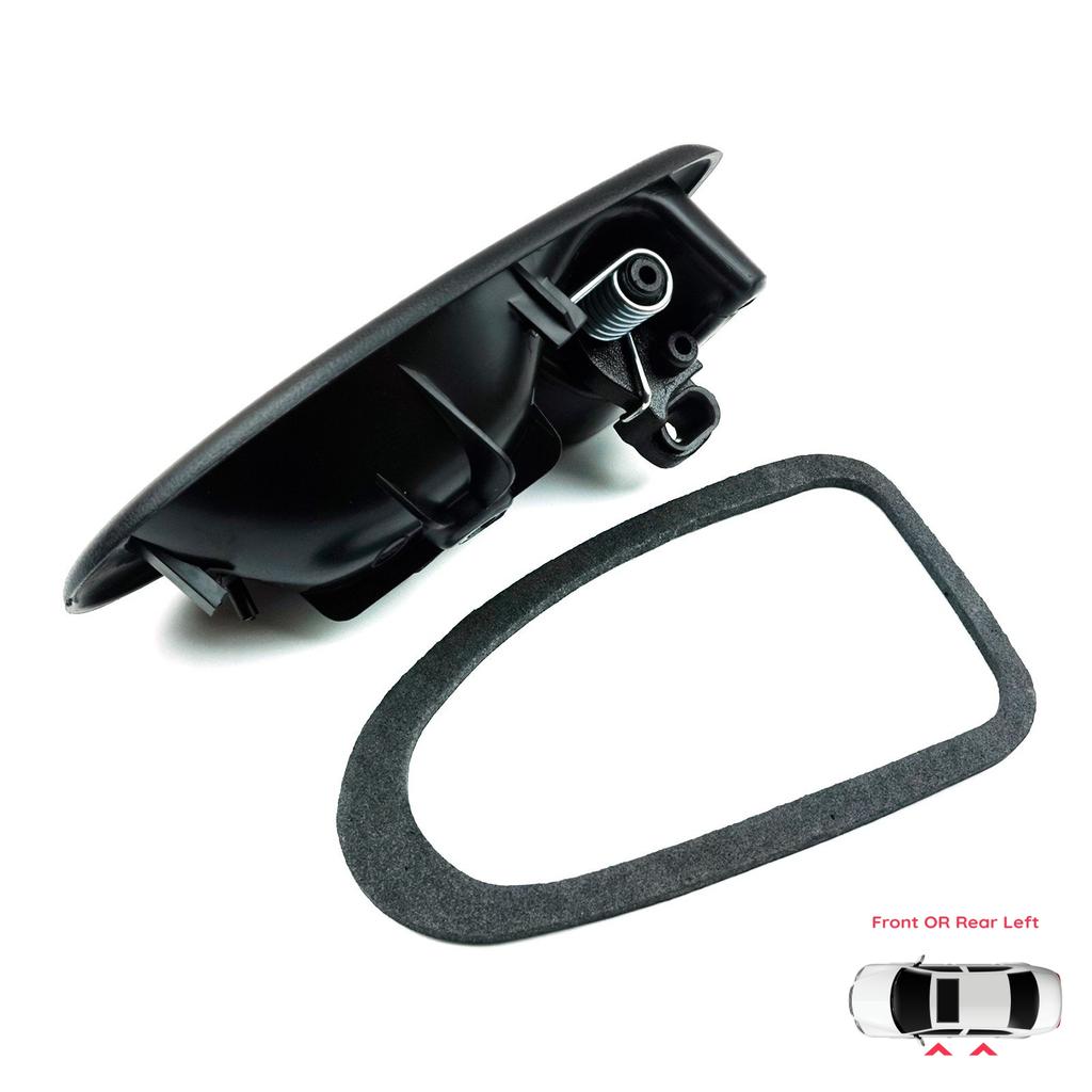 BDP77 Inner Door Handle Left Black for Renault Clio 2 Scenic Megane 1 Trafic Master 2 Logan Movano A Primastar Daily 7700434716