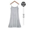 Women's 2025 Modal Long Camisole Dress: Summer Vest, Inner Layer Base, Black, for Spring and Autumn