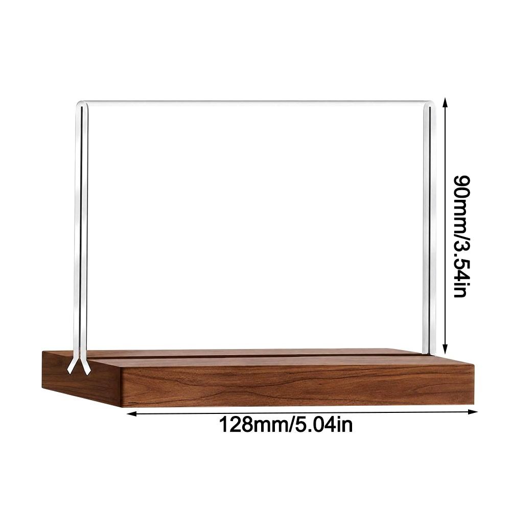 Double Side Clear Bulletin Board A4/A5/A6 Menu Stand Holder Durable Display notice supplies Hotel
