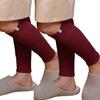 Mite Теплые гетры длинные и сделаны в Темные 45см Гетры, Набор из 2 пар, 45см, Мужские Женские, Япония, Эластичные, Красные,