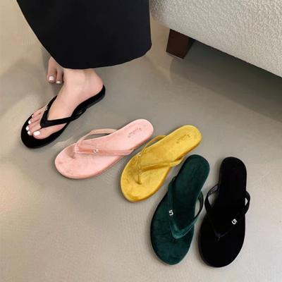 Модная женская обувь, женские тапочки, роскошные шлепанцы, резиновые шлепанцы 2025, летние дизайнерские гавайские мягкие тапочки, повседневные резиновые шлепанцы