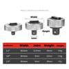 1/4" 3/8"1/2" Drive Palm Ratchet Wrench Set Reversible Ratcheting Finger Socket Driver Stubby Thumbwheel Ratchet for Tight Space