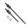 2 Pieces RC Car Drive Shaft Constant Velocity Three Joint Heavy Duty Spare Part