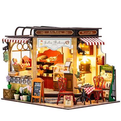 Набор для кукольного домика DIY Миниатюрная пекарня Julia Bakery (t-ФРИК)