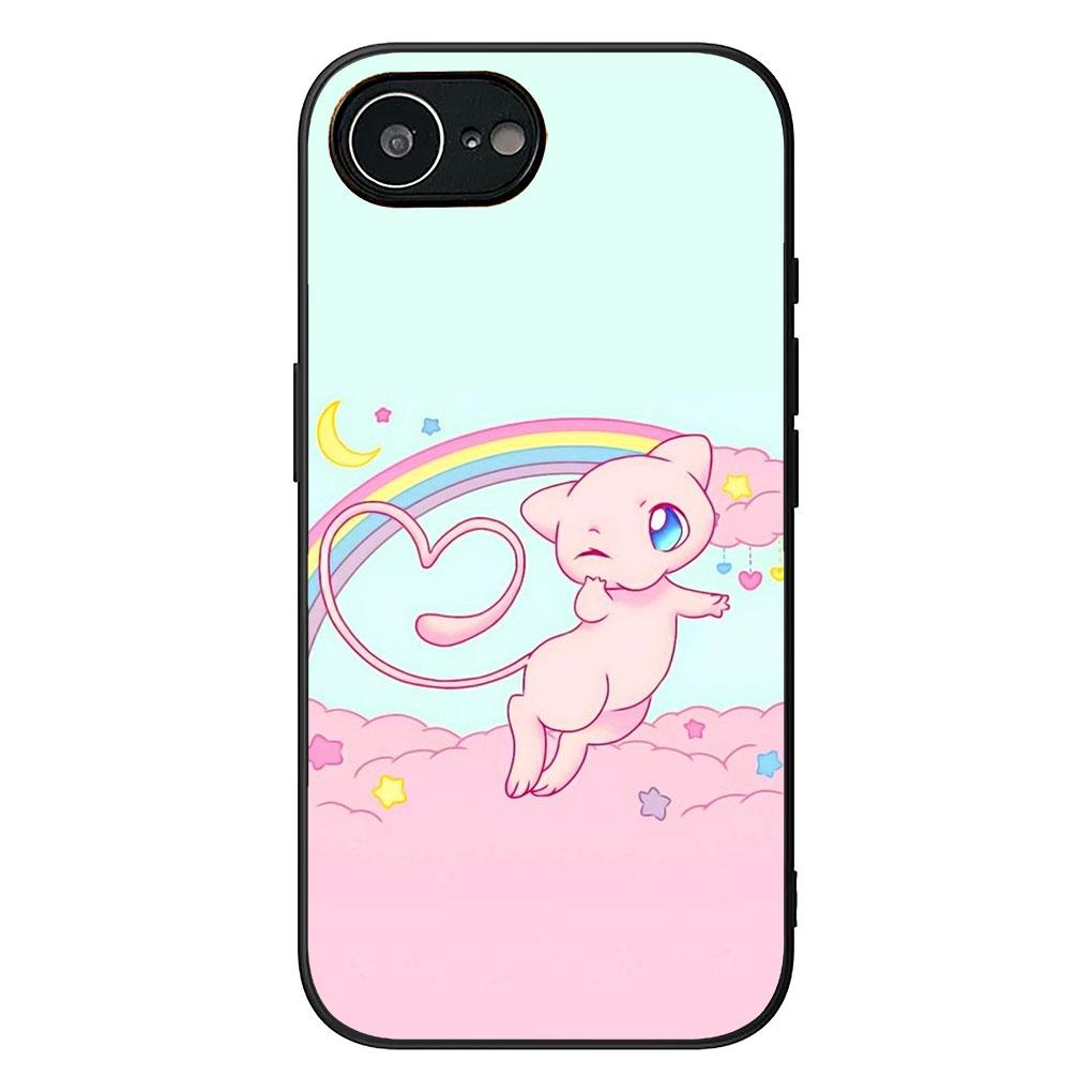 Soft Cover for Xiaomi Redmi 15 9A 9C NFC 7A 9T Note 9 8 7 8T 15c A5 Coque Phone Case P-Pokemons GO P-Pikachus Mewtwo