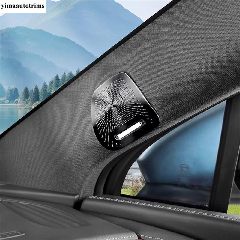 Front Triangle Pillar A Speaker Audio Loudspeaker Sound Frame Cover Trim Accessories For BYD Sealion 7 Sea lion 07 EV 2024 2025
