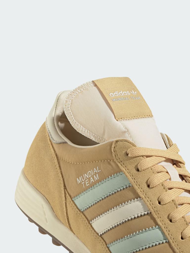 Классические спортивные кроссовки Adidas MUNDIAL TEAM RS - Дизайн Adidas с тремя листьями JI3509