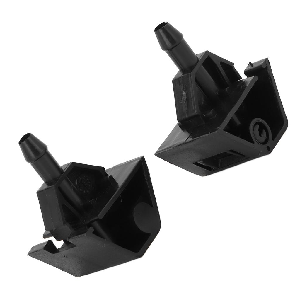 Пара передних форсунок омывателя ветрового стекла 28932‑JD000 АБС черный износостойкий замена для Nissan