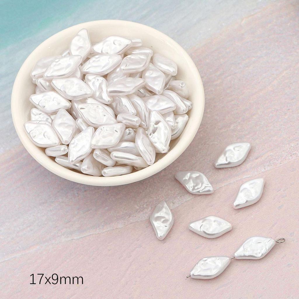 ABS Shaped Bead Jewelry Accessories: DIY Bracelet & Earring Supplies