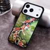 Чехол для телефона с картиной рыбы Кои для iPhone 17 16 15 Pro Max Air 14 13 12 11 Plus Ударопрочный чехол