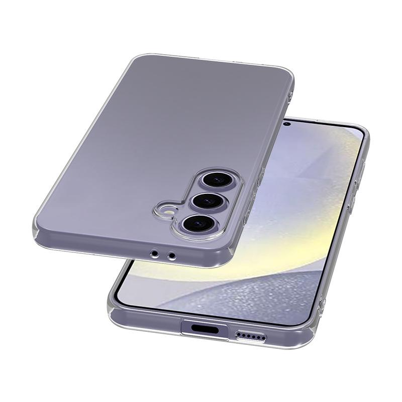 Применимо к чехлу для мобильного телефона Galaxy S26plus ультратонкий прозрачный ТПУ Samsung S25 EDGE высокая прозрачность всесторонне защитный мягкий чехол