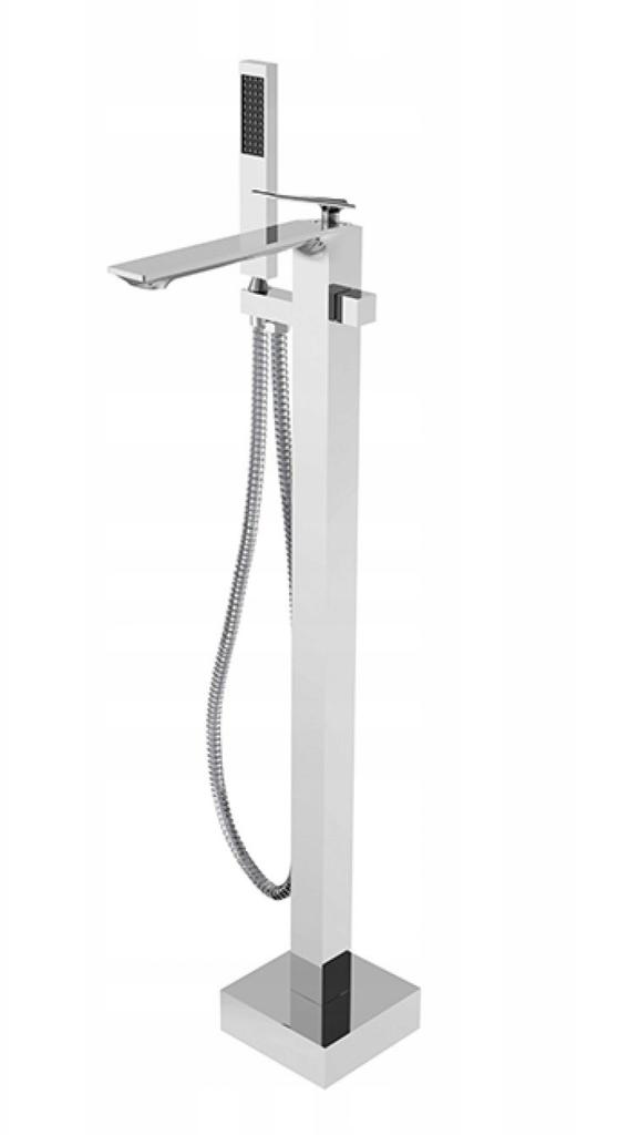 ASPIRA black floor-standing bathtub tap Besco