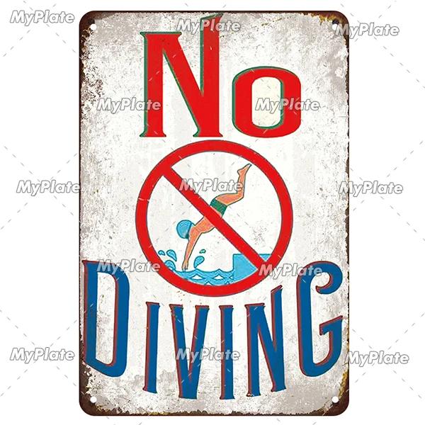 [MaPalte] Винтажный Предупреждающий Металлический Знак Акулы Жестяной Знак Украшение Табличка Домашний Настенный Декор Знак для Бара Домашний Декор Постер Дропшиппинг