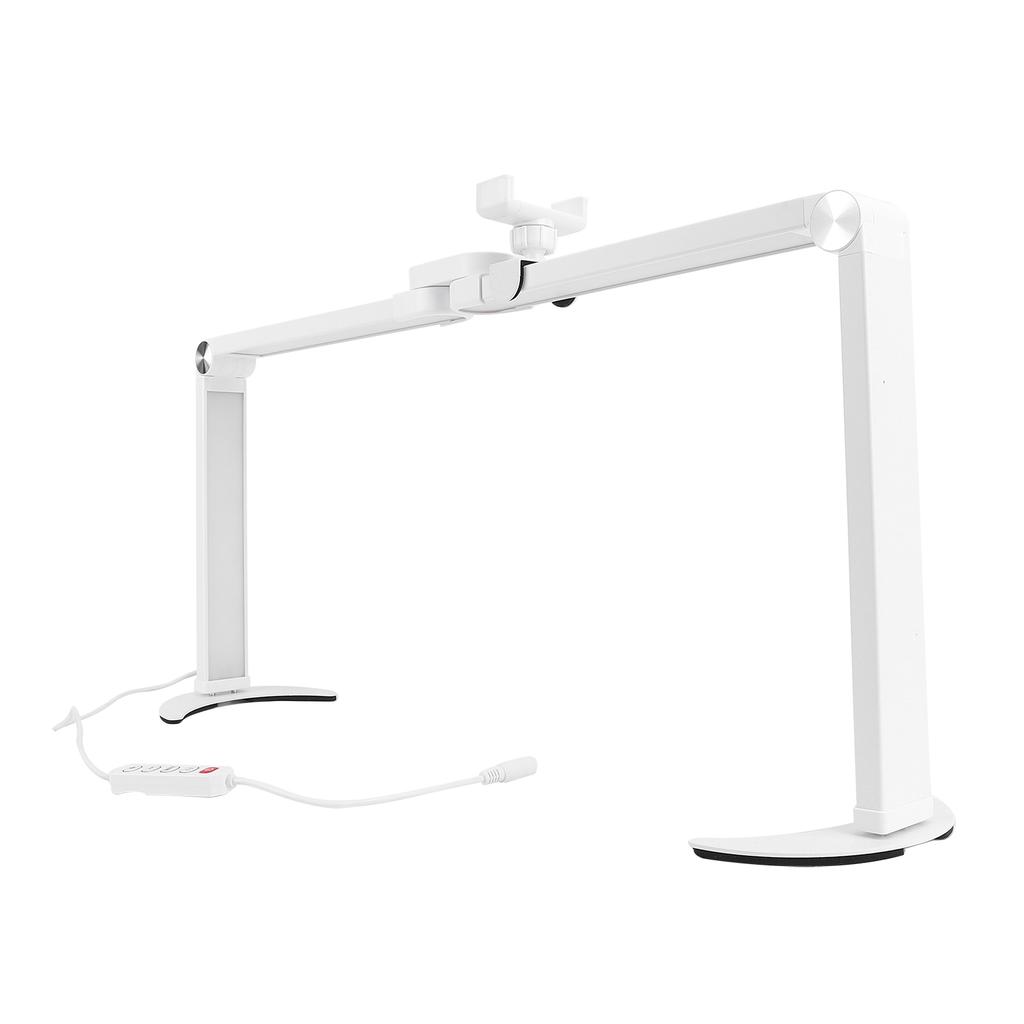 Складная лампа для маникюра Nail Tech Lamp 3200K to 5600K с регулировкой яркости LED 2000LM 35W Настольная лампа для маникюра и наращивания ресниц