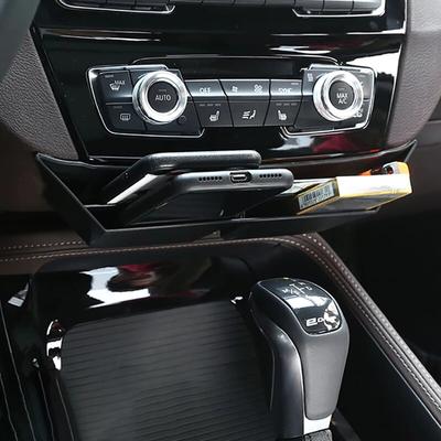 ABS авто центральная консоль CD панель ящик для хранения укладка наклейка для уборки аксессуары для салона автомобиля украшения для BMW X1 F48 2016-21