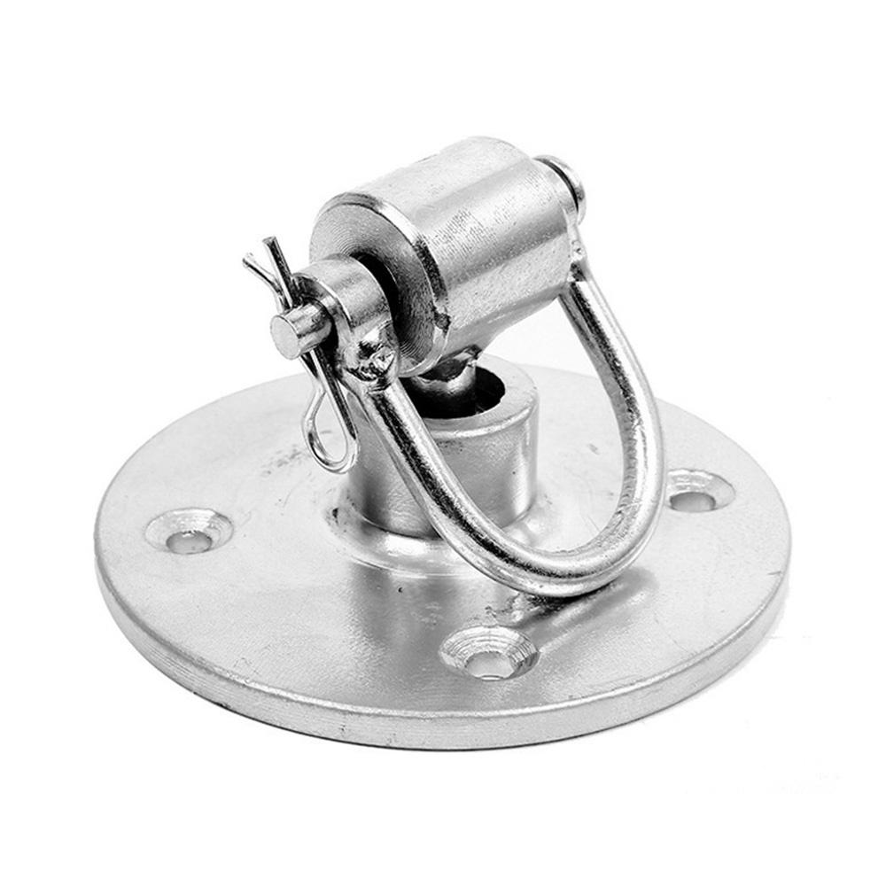 Boxing Punch Bag Speed Ball Swivel Mount Ceiling Hook for Workout Gym Silver Durable