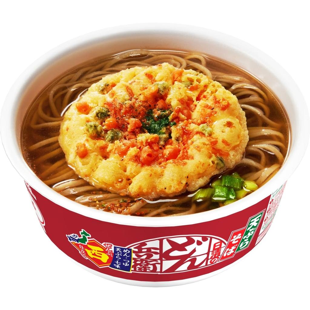 Donbei Tempura Soba Nissin Foods Cup 100g X 12 Packs (West) Noodles,