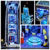 Декоративное светодиодное освещение (Нет модели) Для LEGO 76269 Башня Мстителей Marvel Осветите свои кубики с помощью блока питания от батареек