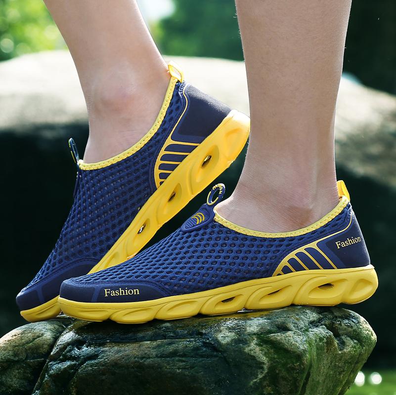 Fashion Fashion Casual Shoes Lightweight Summer Breathable Men Shoes Outdoor Comfortable Women Footwear Male Ladies Walking Shoes 36-46