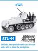 Friul Model Metal Movable Track Series sWS Пластиковые детали для моделей 1/35 ATL-044