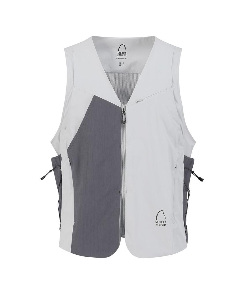 Sierra Designs Summer Moon Sol Air Cool Wave Utility Vest Light Grey