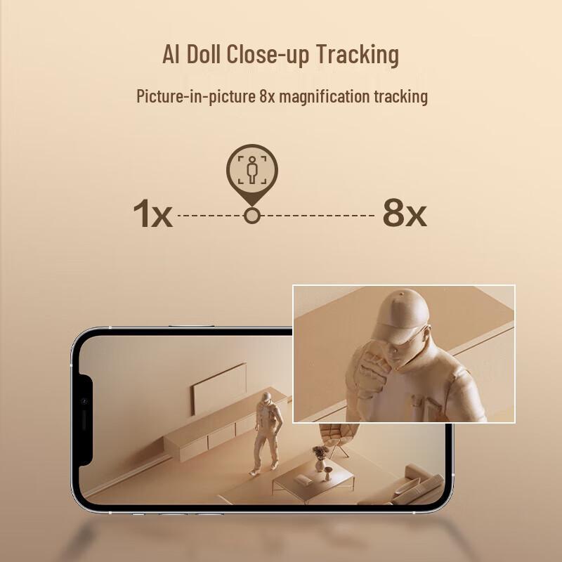 EZVIZ C6c 4K 8MP Smart Indoor Wi-Fi Security Camera (CN version)