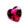 Natural Red Ruby Loose Gemstone 1 ct Heart Cut 6x6 mm for Jewelry Making and Gem Collections